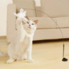 Cat Toy Wand Kitten - Interactive Cat Feather Toys - Image 2