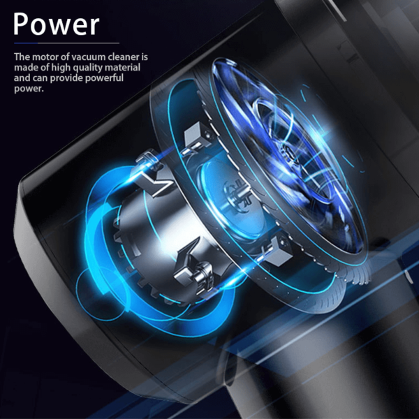 Multi-functional Car Portable Wireless Vacuum Cleaner - Image 3