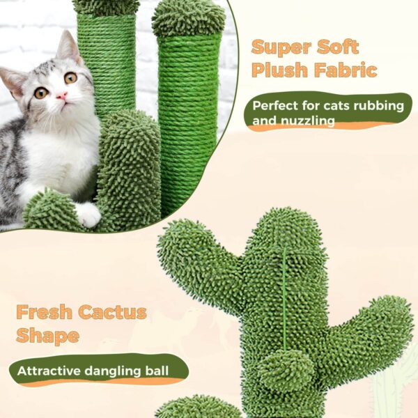 Cat Scratching Cactus - Image 4