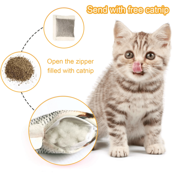 Floppy Fish Cat Toy - Image 2
