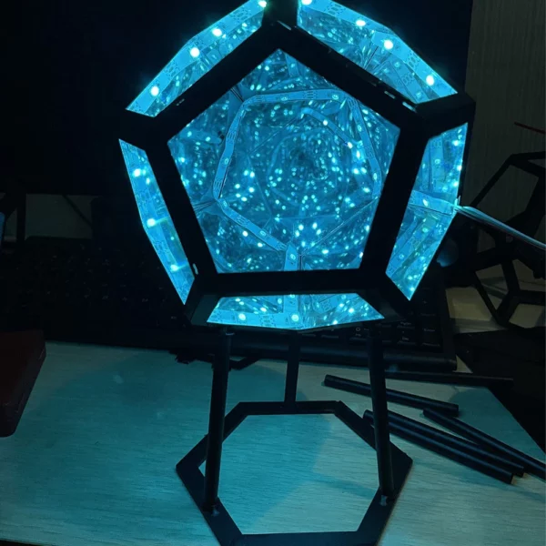 Infinite Dodecahedron Color Art Light - Image 7