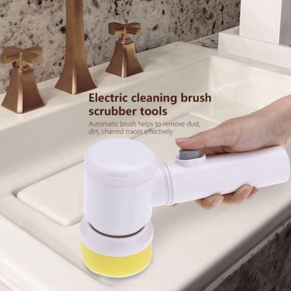 Portable 5 In 1 Electric Clean Brush - Image 2