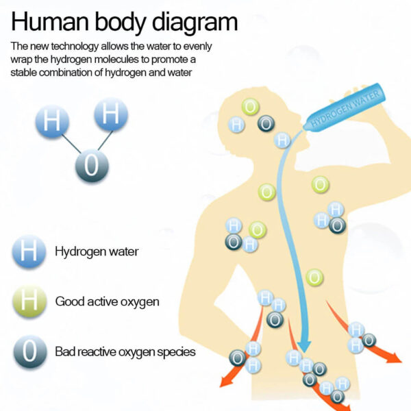Hydrogen Water Bottle - Image 5