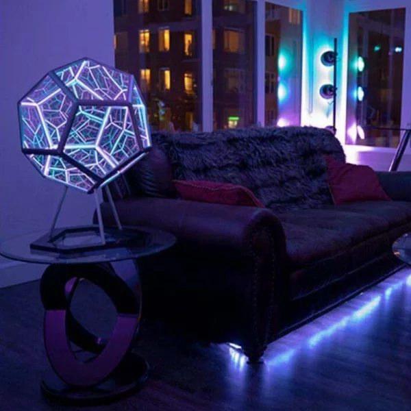 Infinite Dodecahedron Color Art Light - Image 3