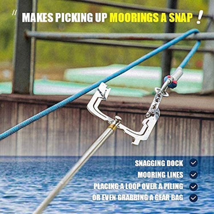 Marine Multi-Purpose Mooring Dock Hook For Boating - Image 4